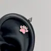 Gato Garra Demônio Anel Anel Loja Brincos Diabo Stud Argola de Orelha Borda Osso da Orelha Stud Brincos Acessórios Femininos