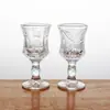 Copo de Vidro Alto Pequeno para Casa, Taça Simples de Cristal, Taça de Vinho Tinto, Taça de Champanhe, Taça Vintage