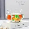 Acuario de cristal con diseño de encaje creativo, pecera mini para goldfish, acuario pequeño, tortuguero, decoración del hogar, sala de estar, escritorio, recipiente para plantas hidropónicas