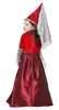 Cosplay Disfraz de Halloween Disfraz de Bruja Elfa para Niños Disfraz de Bruja Mágica Impresionante