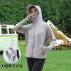 Ropa de protección solar transfronteriza, nueva para hombre de verano, resistente a los rayos UV, transpirable, ligera, adecuada para actividades al aire libre como la pesca.