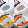 Tapete higiênico lavável dos desenhos animados adesivo universal adesivo do vaso sanitário quente espessado eletrostático almofada do vaso sanitário almofada do vaso sanitário