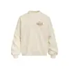 Sudadera holgada de cuello redondo con estampado de letras de moda urbana para hombre, estilo primavera y otoño, suéter casual versátil de moda urbana, camiseta deportiva