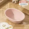 Banheira doméstica extra grande espessada de plástico bacia de lavagem banheira para crianças bebê banheira infantil colcha bacia para banho de pés banheira