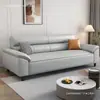 Sofá de cuero genuino estilo nórdico, diseño minimalista, de tres plazas, adecuado para apartamentos pequeños, de dos plazas para salas de estar, uso moderno en el hogar y la oficina, juego de muebles de cuero