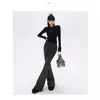 26 calças pantalona retrô versáteis de hot girl, calças esportivas soltas e relaxadas com bom caimento, calças casuais para mulheres, entrega regular outono e inverno
