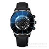 Reloj de Ginebra transfronterizo nuevo para hombre, reloj informal con correa de tres ojos, reloj de cuarzo de moda para estudiantes de secundaria.