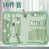 Tijeras para Uñas, Herramientas de Manicura, Pinzas para Cutícula para Eliminar Piel Muerta, Recorte de Cejas, Cuidado de Manos y Pies Set de 40 Piezas
