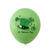 Calle. Decoración de fiesta de Patrick globo Festival Irlandés trébol de la suerte globo de látex diseño de fiesta