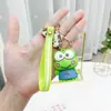 Llavero Sanrio Kuromi Dibujo Animado Lindo Cinnamoroll Llave de Coche Colgante para Mochila de Estudiante Pequeño Regalo