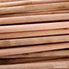 Bastão de Madeira Redondo de Eucalipto Haste para Pendurar Roupas de Madeira Maciça Bastão de Madeira Redondo de 2cm Bastão de Artes Marciais Bastão Redondo Maciço Bastão de Madeira Redondo para DIY Artesanato Tira de Madeira Bastão