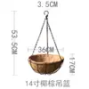 Cesto de fibra de coco para pendurar vaso de flores vaso para planta-aranha pendurada vaso criativo para pendurar gancho especial vaso para pendurar jiboia suculenta vaso para pendurar na parede