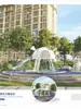 Venta Directa de Fábrica Parque de Toboganes Grande para Jardín de Infantes al Aire Libre Equipo de Parque de Diversiones para la Comunidad Instalación Tobogán Infantil al Aire Libre