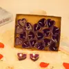 Vela de gel corazón de aniversario velas románticas accesorios para cena de aniversario decoración para confesión de cumpleaños