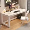 Escritorio de Computadora, Escritorio de Estudio en Casa, Escritorio Sencillo para Escribir en el Dormitorio, Escritorio de Oficina, Escritorio de Trabajo Rectangular