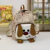 Nova Mochila Estilo Japonês Ins de Alto Valor Estético, Fresca e Doce, Estilo Harajuku, Cachorro Fofo para Mulheres, Leve e de Grande Capacidade, Bolsa de Ombro Duplo