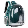 Bolsa transparente para mascotas para viajes al aire libre, bolsa portátil para gatos, bolsa para mascotas de cápsula espacial de gran capacidad con doble hombro, mochila versátil para gatos