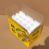 Caixa de embalagem especial para entrega expressa de nêsperas, bandeja de espuma para frutas, caixa de presente protetora anti-queda, caixa de papelão ondulado colorida