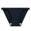 Explosivos al por mayor ropa interior sin costuras de seda helada para mujer, verano, entrepierna de algodón, cintura baja, T-pants puros y sexys, parte inferior de bikini