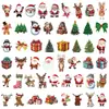 Pegatinas Navideñas Populares en Varios Estilos, Pegatinas de Tatuaje de Regalo de Navidad, Pegatinas en Rollo, Pegatinas Navideñas