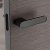 Venda Direta de Fábrica Fechadura de Porta Minimalista Estilo Italiano, Fechadura de Porta de Quarto Universal, Fechadura de Porta Magnética Silenciosa para Quarto Ecológica