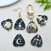 Amor Tarot Carta Sol Pingente DIY Liga de Zinco Acessórios de Joias Colar Brincos Chaveiro Pingente Acessórios Materiais