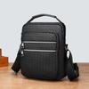 Bolso de Hombro para Hombre Nuevo Moda Casual Rombo Cuadrado Pequeño Bolso Coreano Cuero Cartera Cruzada de Moda Tendencia Marca Bolso de Hombre