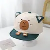 Gorro de bebé para niños, gorra de béisbol estampada con letras, gorra de béisbol para lactantes, sombrero para el sol para niños