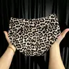 Mujer Joven Sexy Estampado de Leopardo Alto Valor Hielo Seda Encaje Calzones Mujer 2026 Nuevo Estilo Tanga Entrepierna Anti-pellizco Sin Costuras