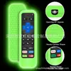 Para control remoto 1-clicktech funda protectora de silicona anticaída funda protectora para control remoto de TV Roku TV