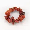 Pulsera de Grava de Cristal Natural Xiyin Transfronteriza de Amazon Ágata Jade Pulsera de Piedra Irregular Joyería al por Mayor