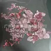 Patch de Tecido Bordado com Flores Estéreo Quentes, Patch de Tecido Bordado com Diamantes Quentes, Acessórios de Patch de Tecido Decorativo para Roupas da Dinastia Han
