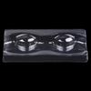 Suporte Interno de Cílios Transparente Grande Criativo Espesso para Atacado 25mm de Comprimento Tambor Suporte de Cílios Mesa de Olhos Mesa de Cílios Grandes