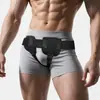 Cinturón de Soporte de Aire para Hernia Cerrado Ajustable Transfronterizo Adecuado para Hombres Cómodo y Transpirable Cinturón de Aire para Hernia en Ambos Lados de la Ingle