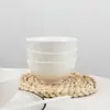 Louça de Hotel Tigela de Cerâmica Branca Pura Tigela de Arroz de Restaurante Tigela de Buffet Tigela para Comer Tigela de Sopa de Macarrão pode ser feito LOGO