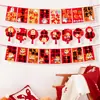 Decoraciones de Año Nuevo, Decoraciones para Tiendas y Centros Comerciales, Decoraciones de Inauguración, Decoraciones para Ambiente Festivo, Banderines de Papel