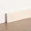 Rodapé de Madeira Maciça Puro, Tinta para Madeira Maciça, Rodapé Pintado para Piso, Linha de Canto Ultrafina Minimalista, Novo Estilo