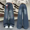 Jeans para Niña 2026 Nueva Colección Otoño Pantalones Infantiles Sueltos de Pierna Ancha para Niñas Primavera y Otoño
