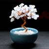 Árbol de Citrino Explosiones Transfronterizas Cornucopia Té Grava de Cristal Natural Árbol de la Riqueza Decoración Creativa para el Hogar Hecha a Mano