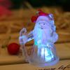 Comércio Exterior Luzes LED Boneco de Neve de Natal Iluminado Decoração de Plástico Pequenos Presentes Decorações de Natal Atacado Estilo Americano