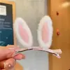 Diadema con Orejas de Gato Pinza para el Cabello para Niños Linda Japonesa de Felpa Pinza para Flequillo Horquilla Lateral Accesorios para el Cabello de Niña Clip