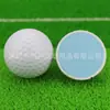 Os fabricantes produzem jogo de golfe Ball 2 camadas de longa distância final profissional bola bola branca impressão logotipo