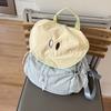 Mochila Estilo Ins Coreano Fofa Macaron Frutas Nova Leve Impermeável para Passeio Pequena Mochila Escolar Mochila Familiar