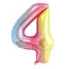 Balão Digital de Filme de Alumínio de 40 Polegadas Versão EUA Ouro Rosa Prata Dourado Brilhante Balão Digital Balão para Casamento Aniversário Fantasia