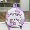 Mochila Escolar para Bebé de Jardín de Infancia Cachorro Lindo de Dibujos Animados con Gafas Mochila para Niños y Niñas Mochila de Cáscara de Huevo para Niños Estilo Nuevo