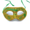 Máscara de Jazz Tela de Franela para Halloween Tela Cabeza Plana Hombres Vestido de Bola Disfraz Máscara de Media Cara Accesorios para Fotos