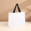 Bolsas de Tecido Personalizadas com Impressão de Logo, Impressão Colorida e Laminação; Sacolas de Compras para Roupas; Sacolas de Presente Promocionais; Disponível em Várias Cores e Pode Ser Feito Sob Encomenda