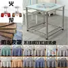 Mesa de Barbacoa de Acero Inoxidable Mesa Cuadrada de Comedor para el Hogar Calefacción Eléctrica Multifuncional Plegable Mesa de Ajedrez y Cartas Rejilla para Barbacoa