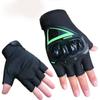 Guantes de Motocicleta Medio Dedo para Hombre Otoño Verano Invierno Guantes de Motocicleta Boxeo Silicona Plástico Funda Antideslizante Anticaída Montar