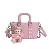 Yuezhi 2026 Novo Modelo Bolsa Tote Feminina, Bolsa de Mão Versátil Casual de Grande Capacidade, Bolsa Transversal Popular Europeia e Americana com Letras